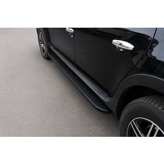 Estribos Laterales Tayga Black (2 uds., Aluminio) foto 1