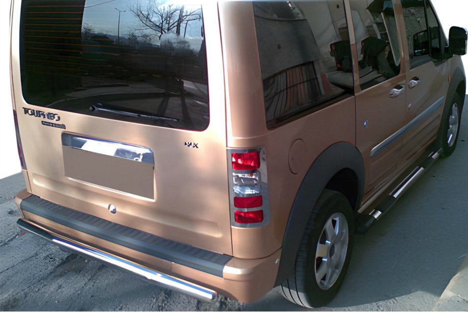 Ford Connect 2006–2009 Barra Trasera AK002 (Acero Inoxidable) Image
