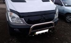 Mercedes Sprinter W906 2006–2018 Deflector de capó FLY 2006-2012 foto 4