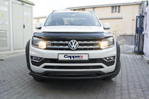 Volkswagen Amarok 2010-2022 Deflector de capó (EuroCap) foto 14