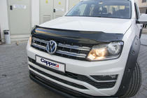 Volkswagen Amarok 2010-2022 Deflector de capó (EuroCap) foto 15