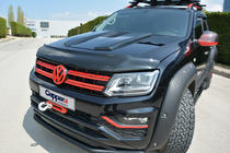 Volkswagen Amarok 2010-2022 Deflector de capó (EuroCap) foto 18