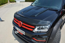 Volkswagen Amarok 2010-2022 Deflector de capó (EuroCap) foto 20