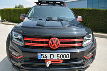 Volkswagen Amarok 2010-2022 Deflector de capó (EuroCap) foto 21