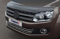 Volkswagen Amarok 2010-2022 Deflector de capó (EuroCap) foto 22