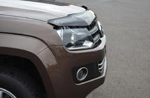 Volkswagen Amarok 2010-2022 Deflector de capó (EuroCap) foto 25