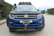 Volkswagen Amarok 2010-2022 Deflector de capó (EuroCap) foto 5