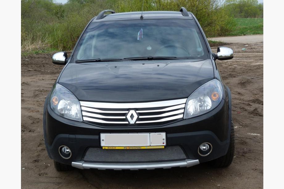 Renault Duster 2008–2017 Cubiertas Cromadas para Espejos SUPERIORES Variante 2 (2uds) Foto 3