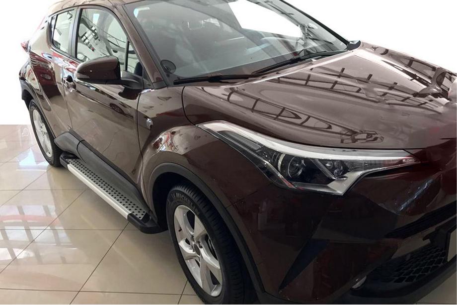 Toyota C-HR 2016-2023 Estribos Laterales Allmond Grey (2 uds., Aluminio) Image