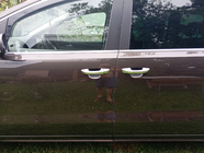 Volkswagen Sharan 2010-2023 Cubiertas Cromadas para Manijas de Puerta (4 uds, Acero Inoxidable) Carmos - Acero Inoxidable Turco foto 2