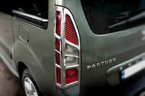 Citroen Berlingo 2008-2018 Cubiertas Cromadas para Luces Traseras Esquina (2pcs, Plástico) foto 1