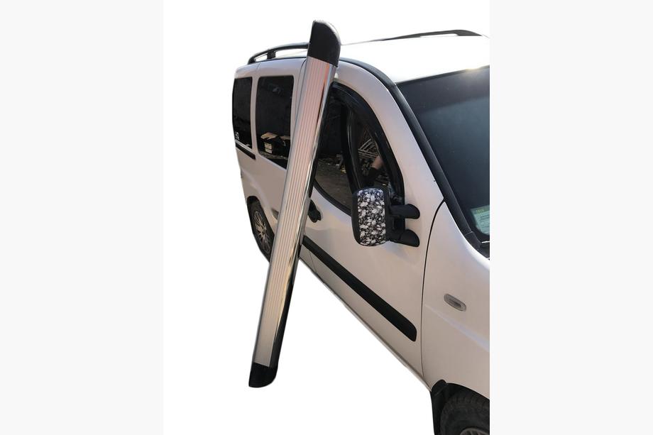 Peugeot Partner Tepee 2008-2018 Estribos Laterales Omsa Chrome (2 uds., Aluminio) Image