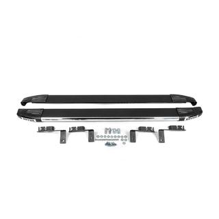 Estribos laterales Omsa Black (2 uds., aluminio) Peugeot Bipper 2008-2017 foto 1