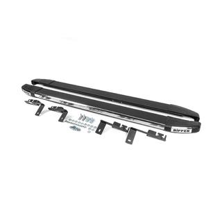 Estribos laterales Omsa Black (2 uds., aluminio) Peugeot Bipper 2008-2017 foto 2