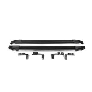 Estribos laterales Omsa Black (2 uds., aluminio) Citroen Nemo 2007-2017 foto 1