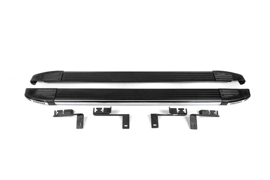 Citroen Nemo 2007-2017 Estribos laterales Omsa Black (2 uds., aluminio) Image