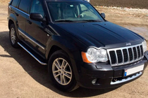Jeep Grand Cherokee WK 2004-2010 Estribos Laterales Maydos V2 (2 uds, acero inoxidable) foto 4