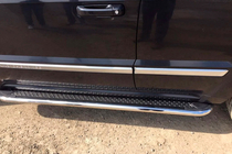 Jeep Grand Cherokee WK 2004-2010 Estribos Laterales Maydos V2 (2 uds, acero inoxidable) foto 12
