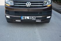 Volkswagen T6 2015-2024 Labio de Parachoques Delantero Sport 2-LED 2015-2018 (imprimado para pintar) foto 10