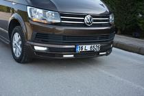 Volkswagen T6 2015-2024 Labio de Parachoques Delantero Sport 2-LED 2015-2018 (imprimado para pintar) foto 11