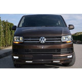 Labio de Parachoques Delantero Sport 2-LED 2015-2018 (imprimado para pintar) Volkswagen T6 2015-2024 foto 2