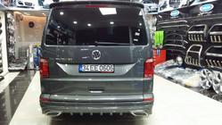 Volkswagen T6 2015-2024 Cubierta de parachoques trasero AMG-style (imprimada para pintar) foto 4