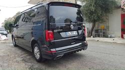 Volkswagen T6 2015-2024 Cubierta de parachoques trasero AMG-style (imprimada para pintar) foto 5