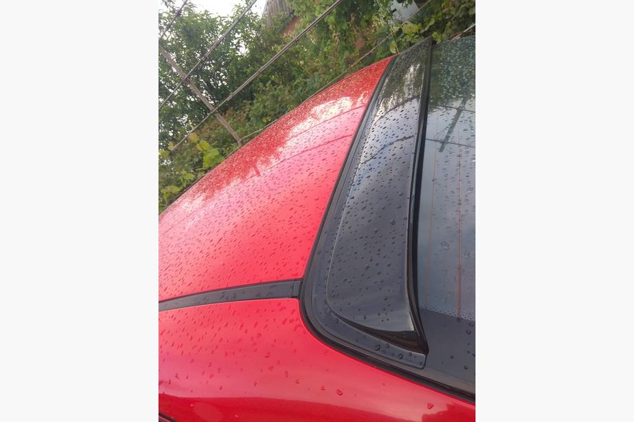 Chevrolet Aveo T200 2002-2008 Visera trasera (DDU, plástico ABS) Mate Foto 6