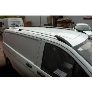 Barras de Techo ELITE Cromo (Base de Plastico)