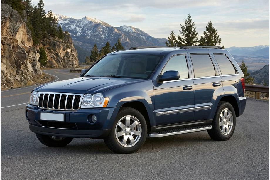 Jeep Grand Cherokee WK 2004-2010 Estribos Laterales Tayga Grey (2 uds., Aluminio) Foto 1