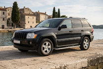 Jeep Grand Cherokee WK 2004-2010 Estribos Laterales Maydos V1 (2 uds., Aluminio y Acero Inoxidable) foto 1