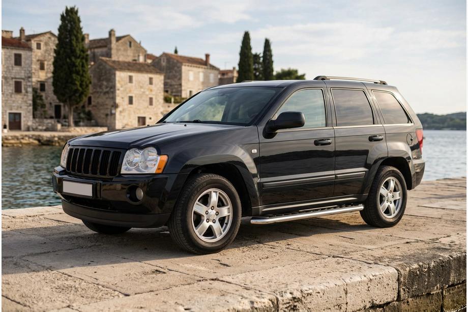 Jeep Grand Cherokee WK 2004-2010 Estribos Laterales Maydos V1 (2 uds., Aluminio y Acero Inoxidable) Image