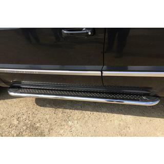 Estribos Laterales Maydos V2 (2 uds, acero inoxidable) Jeep Grand Cherokee WK2 2010-2021 foto 1