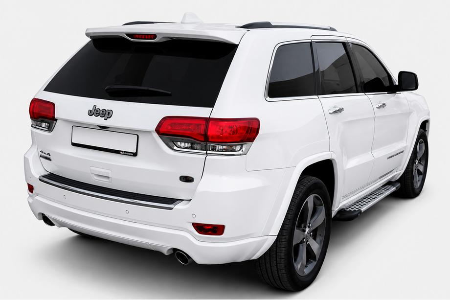 Jeep Grand Cherokee WK2 2010-2021 Estribos laterales Allmond Grey (2 uds., aluminio) Image