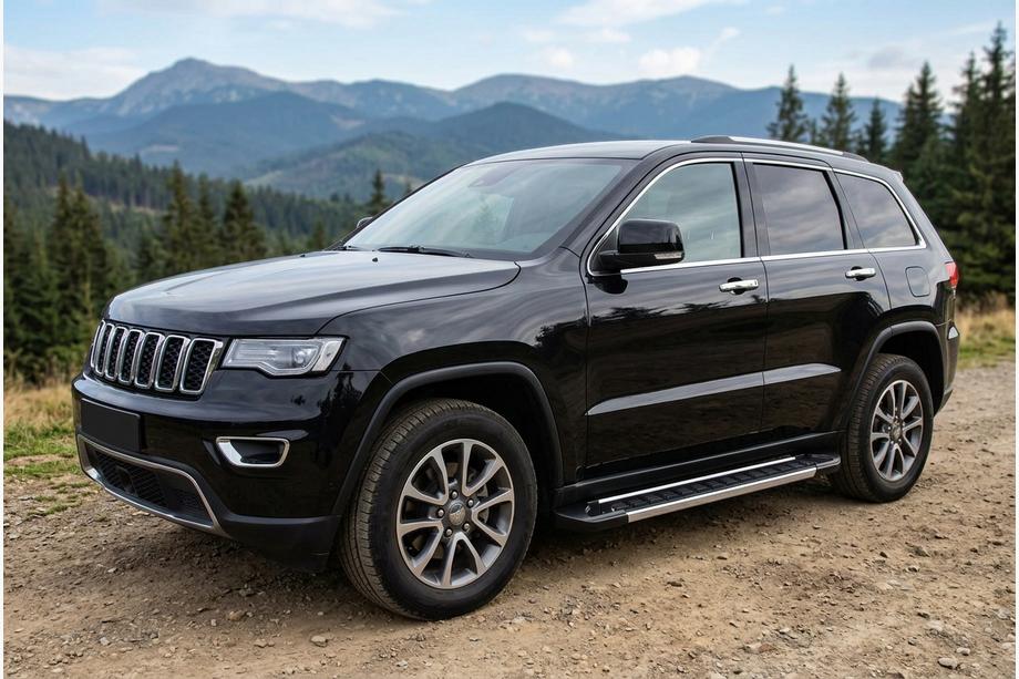 Jeep Grand Cherokee WK2 2010-2021 Estribos Laterales RedLine V1 (2 uds., Aluminio) Foto 1