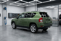 Jeep Compass 2006-2016 Estribos Laterales Maydos V2 (2 uds, acero inoxidable) foto 1