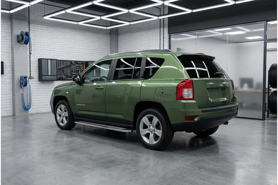 Jeep Compass 2006-2016 Estribos Laterales Maydos V2 (2 uds, acero inoxidable) Image