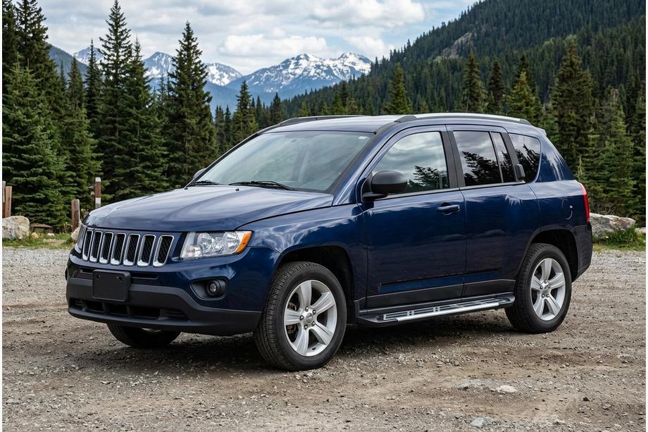 Jeep Compass 2006-2016 Estribos Laterales Sunrise (2 uds., Aluminio) Image