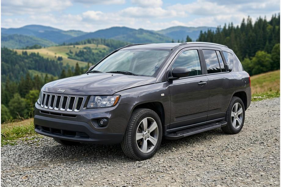 Jeep Compass 2006-2016 Estribos Laterales RedLine Black (2 uds., Aluminio) Image