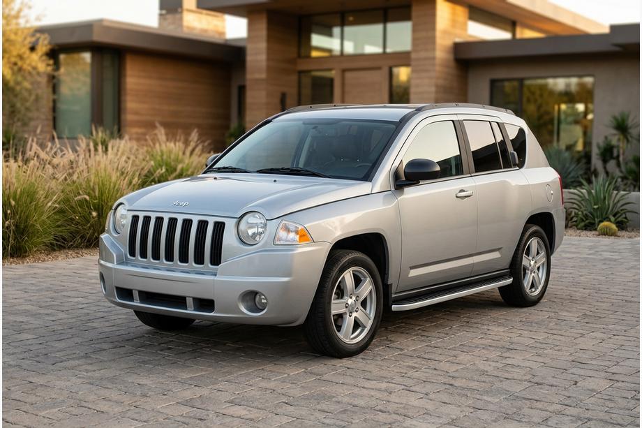 Jeep Compass 2006-2016 Estribos Laterales Tayga Grey (2 uds., Aluminio) Image