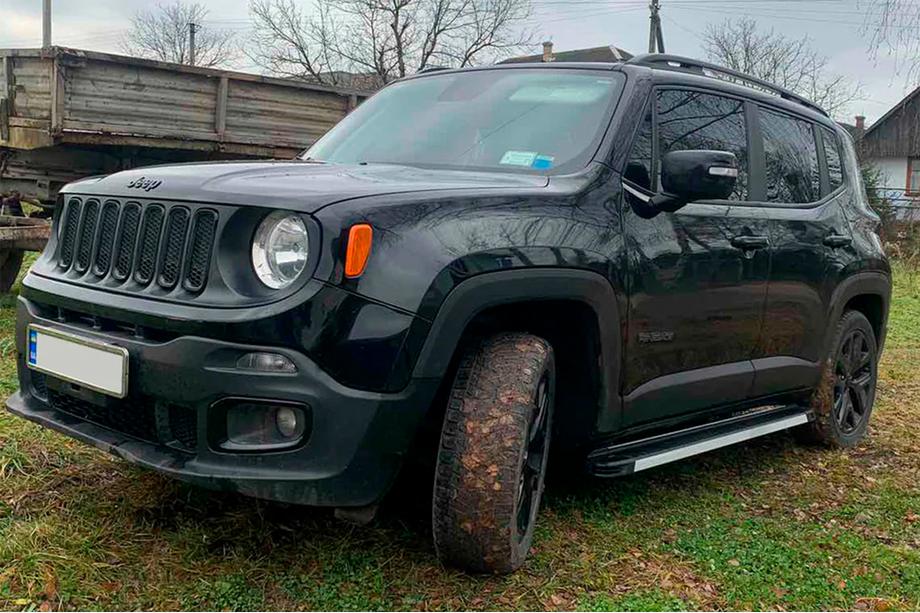 Jeep Renegade 2014- Estribos Laterales Maya V1 (2 uds., Aluminio) Image