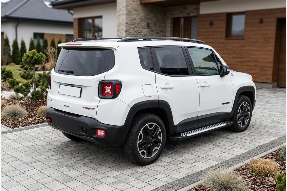 Jeep Renegade 2014- Estribos Laterales Line (2 uds., Aluminio) Image
