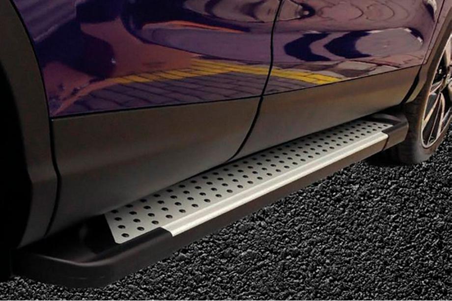 Mercedes GLE/ML class W166 2011-2018 Estribos laterales Allmond Grey (2 uds., aluminio) Image