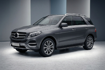 Mercedes GLE/ML class W166 2011-2018 Estribos Laterales Bosphorus Black (2 uds., Aluminio) foto 1