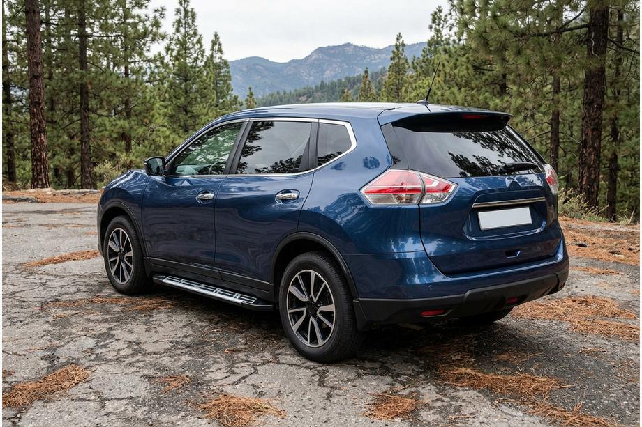 Nissan X-trail T32/Rogue 2014-2021 Estribos Laterales Sunrise (2 uds., Aluminio) Image