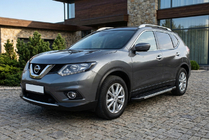 Nissan X-trail T32/Rogue 2014-2021 Estribos Laterales RedLine V1 (2 uds., Aluminio) foto 1