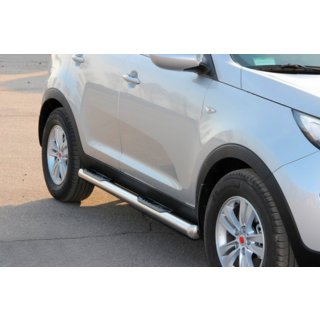 Tubos Laterales (2 uds., Acero Inoxidable) Kia Sportage 2010-2015 foto 3