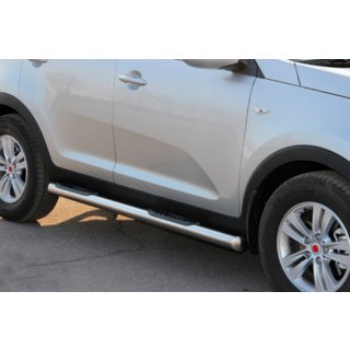 Tubos Laterales (2 uds., Acero Inoxidable) Kia Sportage 2010-2015 foto 2
