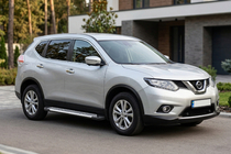 Nissan X-trail T32/Rogue 2014-2021 Estribos Laterales Line (2 uds., Aluminio) foto 1