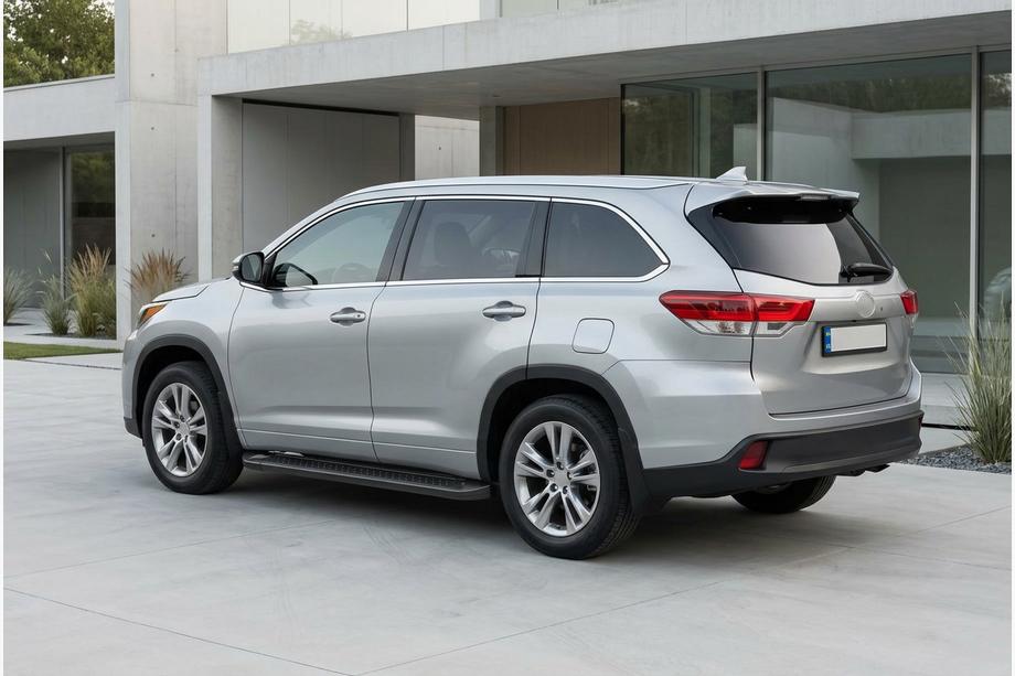 Toyota Highlander 2013-2019 Estribos Laterales Allmond Black (2 uds., Aluminio) Image